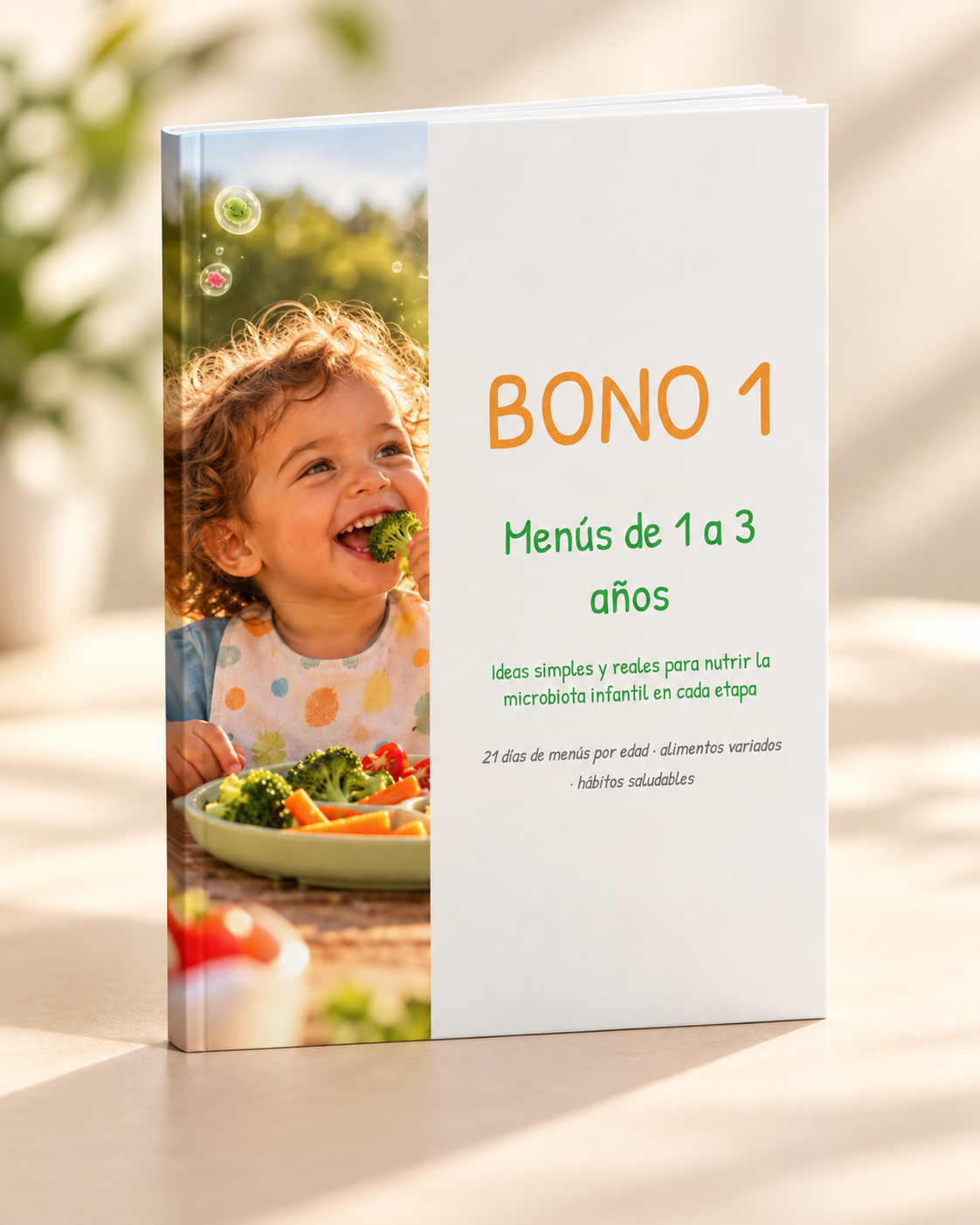 Bono 1, menú de 1 a 3 años