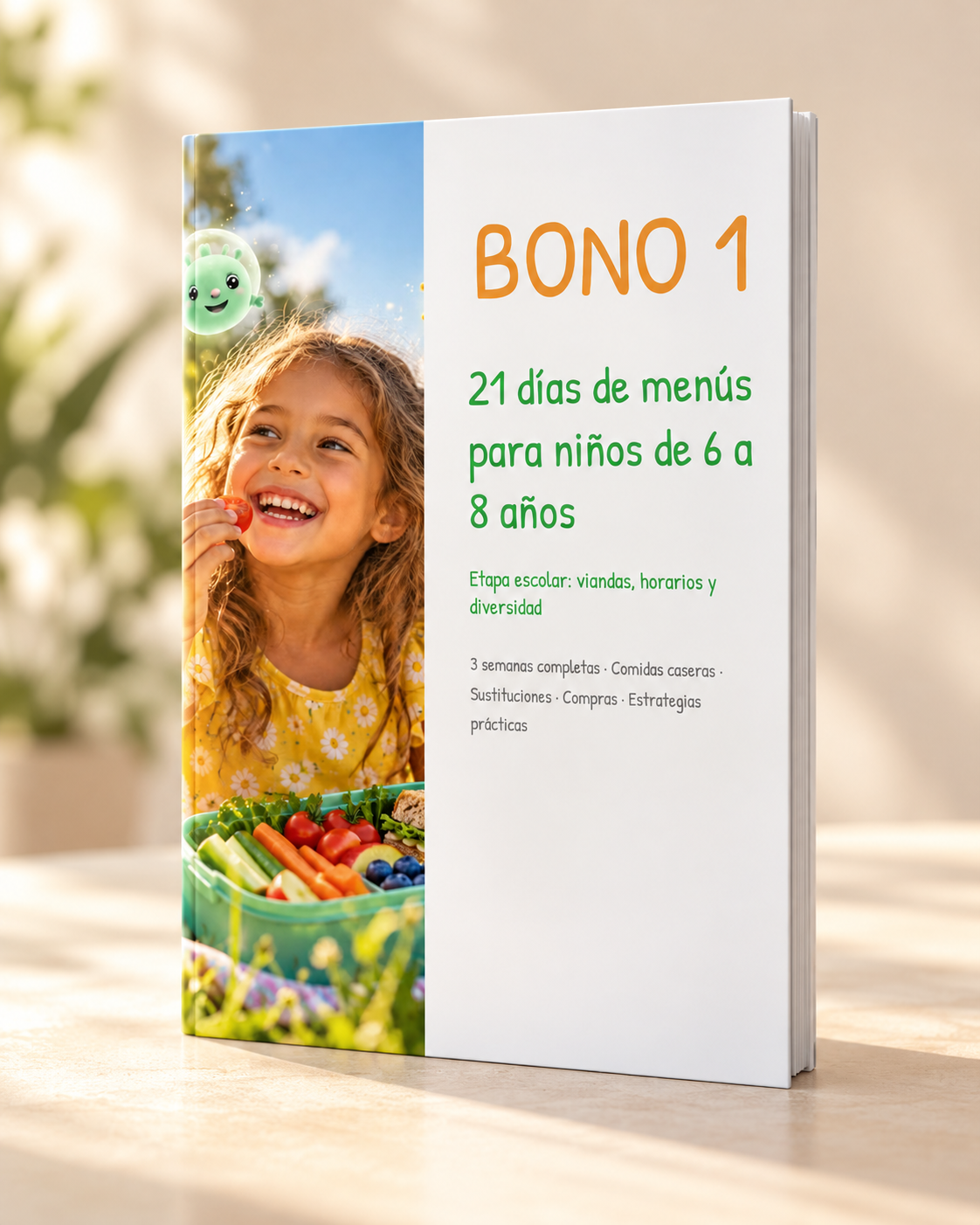 Bono 1, menú de 6 a 8 años